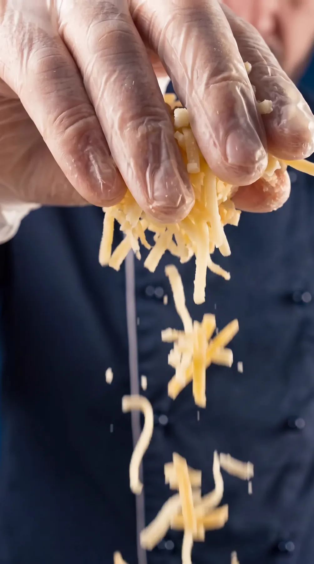Frame from an AI video ad for a pepperoni pizza